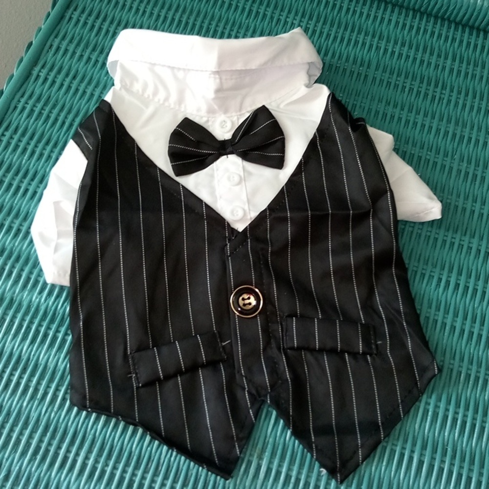 New Dog Bowtie Suit